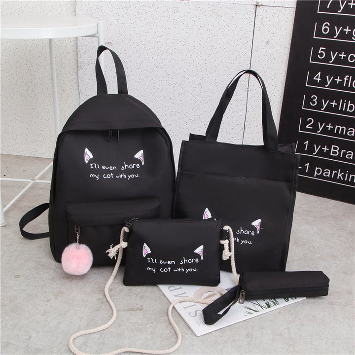 Cute Character Multi-Piece Backpack Set Kalsten
