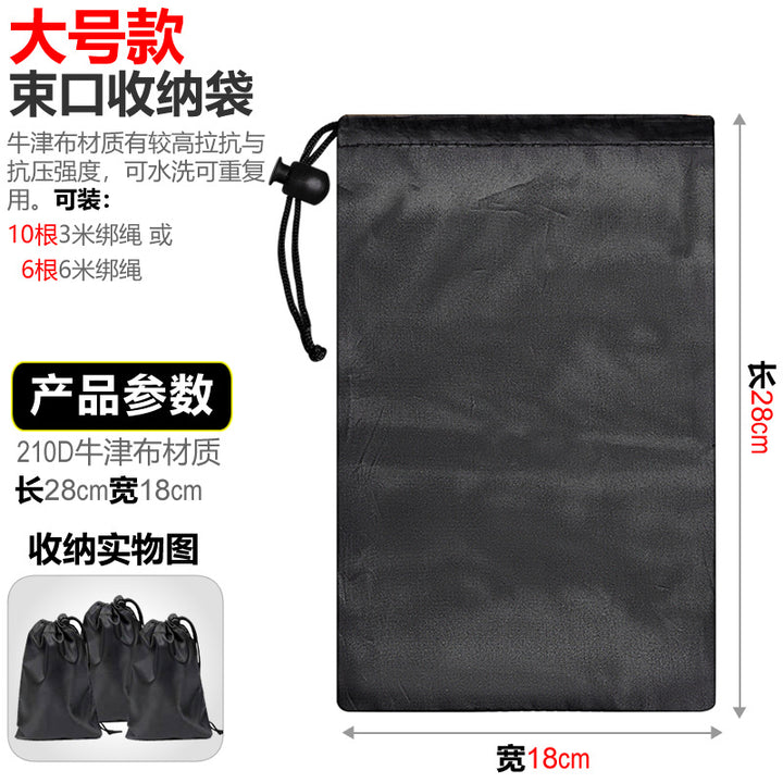 High-load abseiling rope with carabiner hook Kalsten