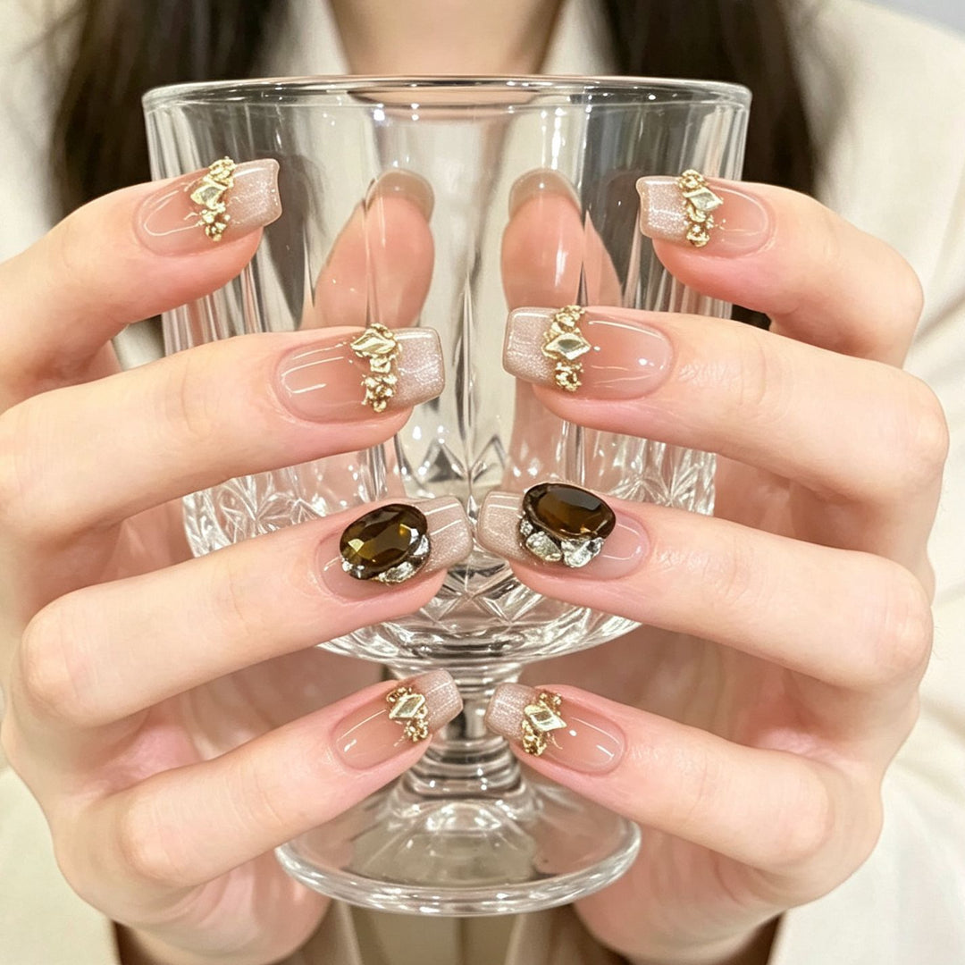 Glamorous Decorative Press-On Nails Kalsten