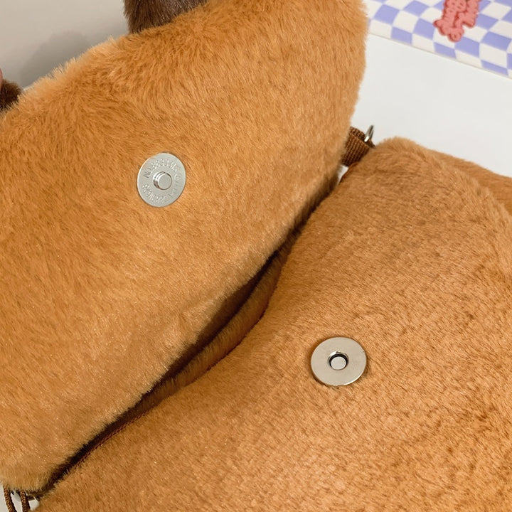 Plush Backpack In Pig Design Kalsten