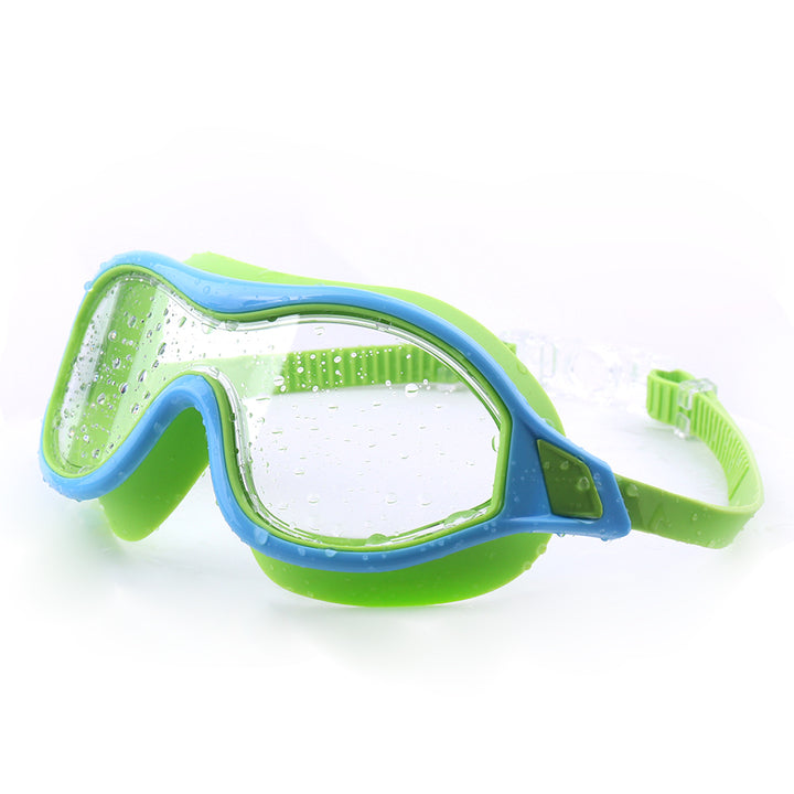 Powerful swim mask with wide lenses and anti-fog coating Kalsten