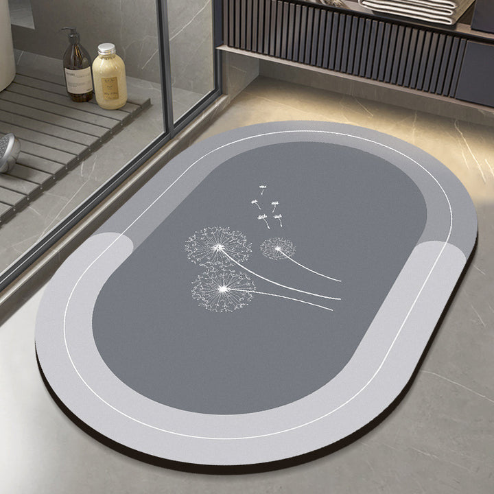 Adorable Cartoon Cat Bath Mat Kalsten