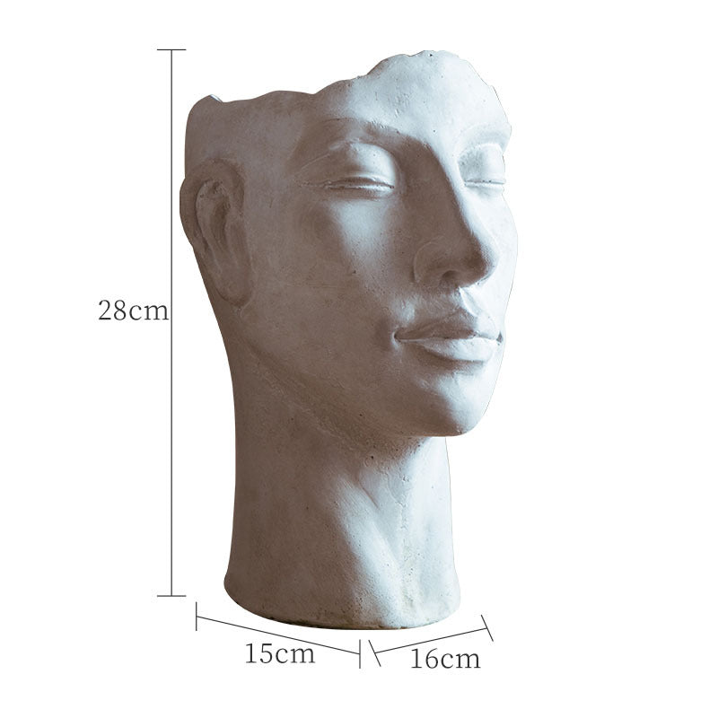 Decorative Sculpture Head Kalsten