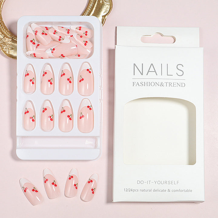 Artistic Cherry Blossom Press-On Nails Kalsten