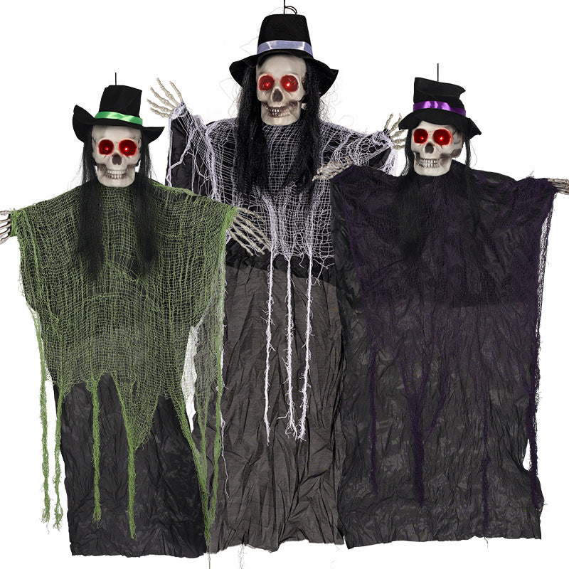 Animated Witch Skeleton Decoration Kalsten