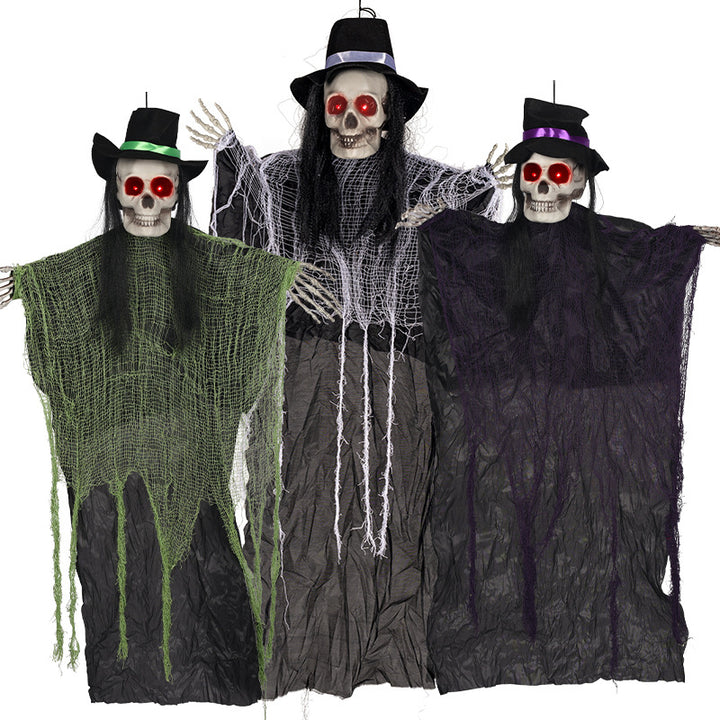 Animated Witch Skeleton Decoration Kalsten