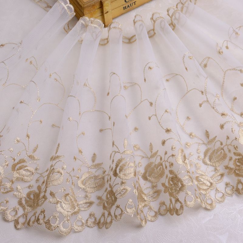 Elegant Embroidered Curtain Kalsten