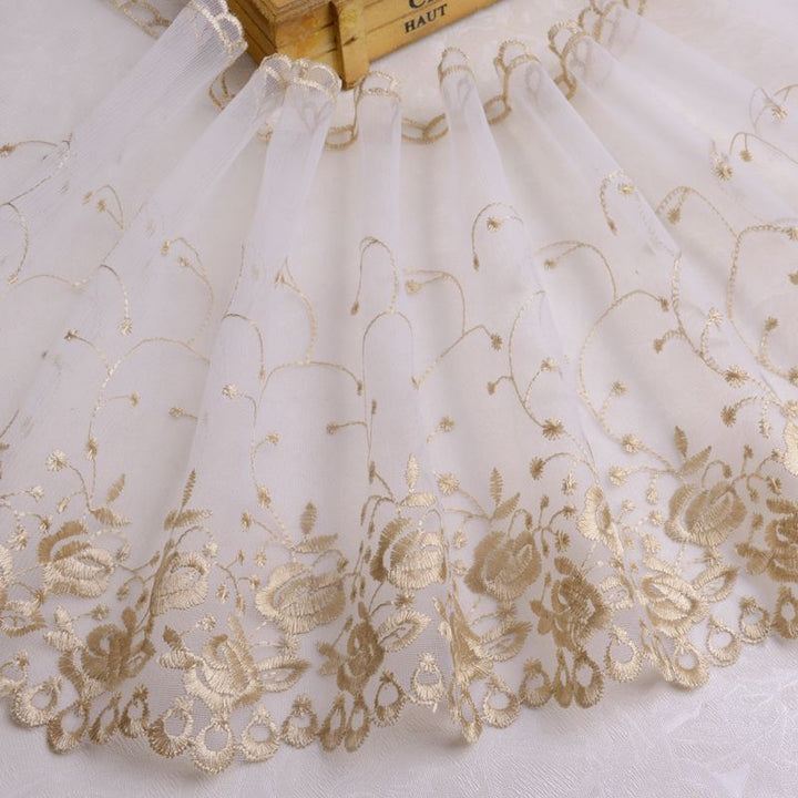 Elegant Embroidered Curtain Kalsten