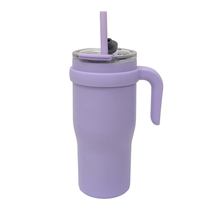 Unisex drinking cup with straw Kalsten