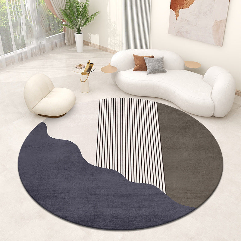 Luxurious Modern Round Area Rug