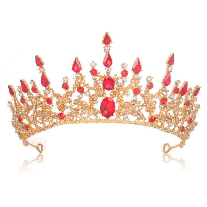 Women Elegant Tiara with Sparkling Crystals Kalsten