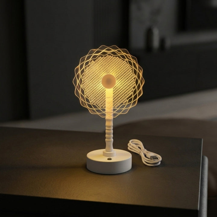 Decorative LED table lamp with modern design