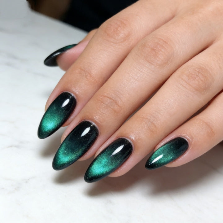Iridescent Stiletto Press-On Nails Kalsten