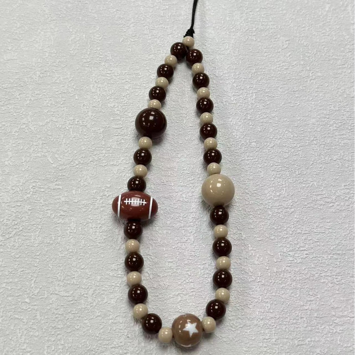 Beaded Sports Theme Eyewear Holder Kalsten