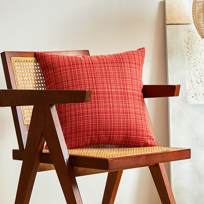 Textured Weave Decorative Pillow