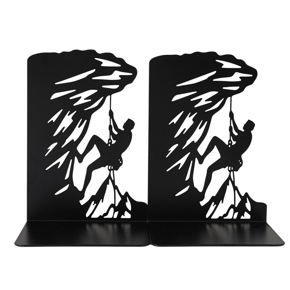 Climbing-Themed Bookends