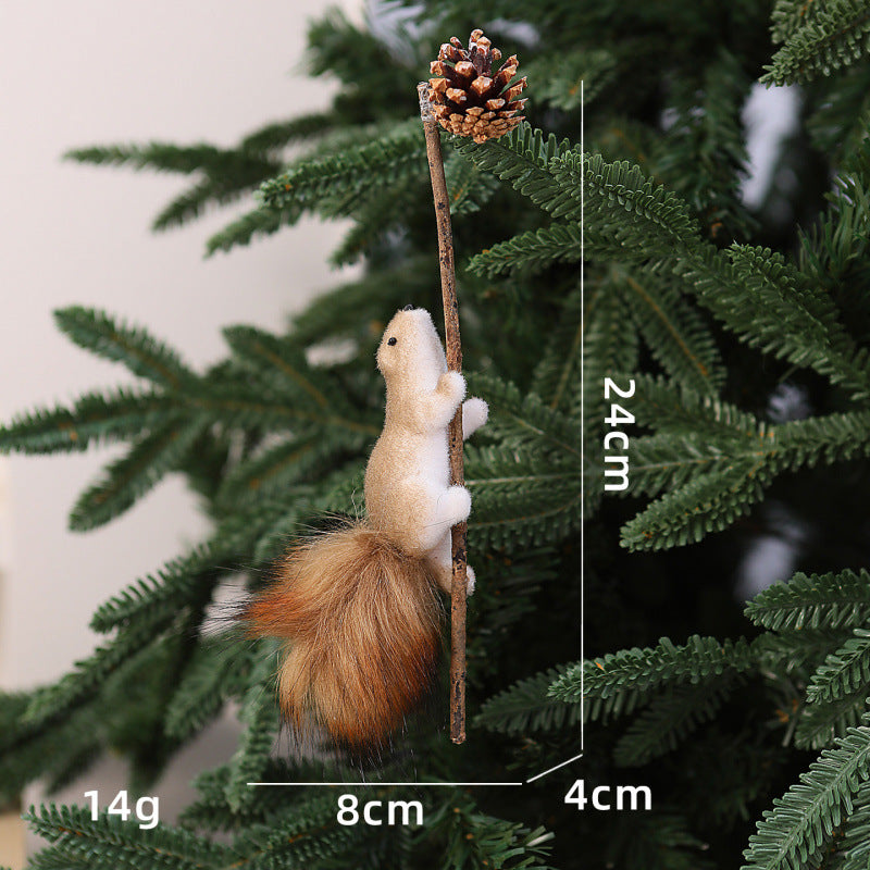 Cute decoration figure with squirrel motif Kalsten