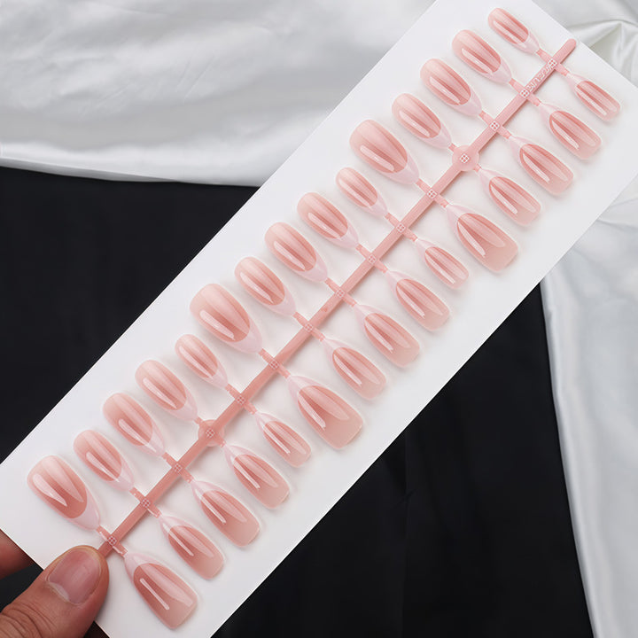 Elegant French Tip Press-On Nails Kalsten 1789388962