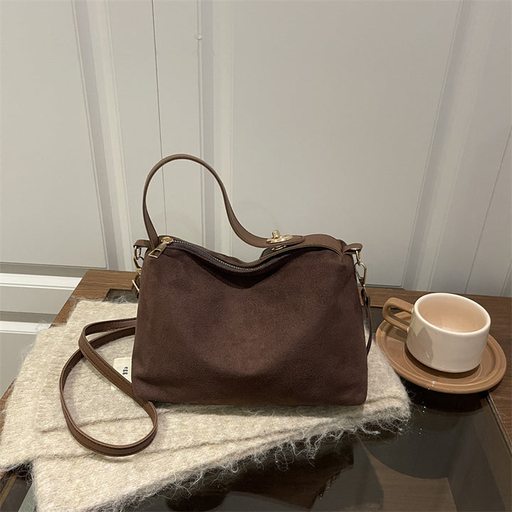 Suede Mini Handbag
