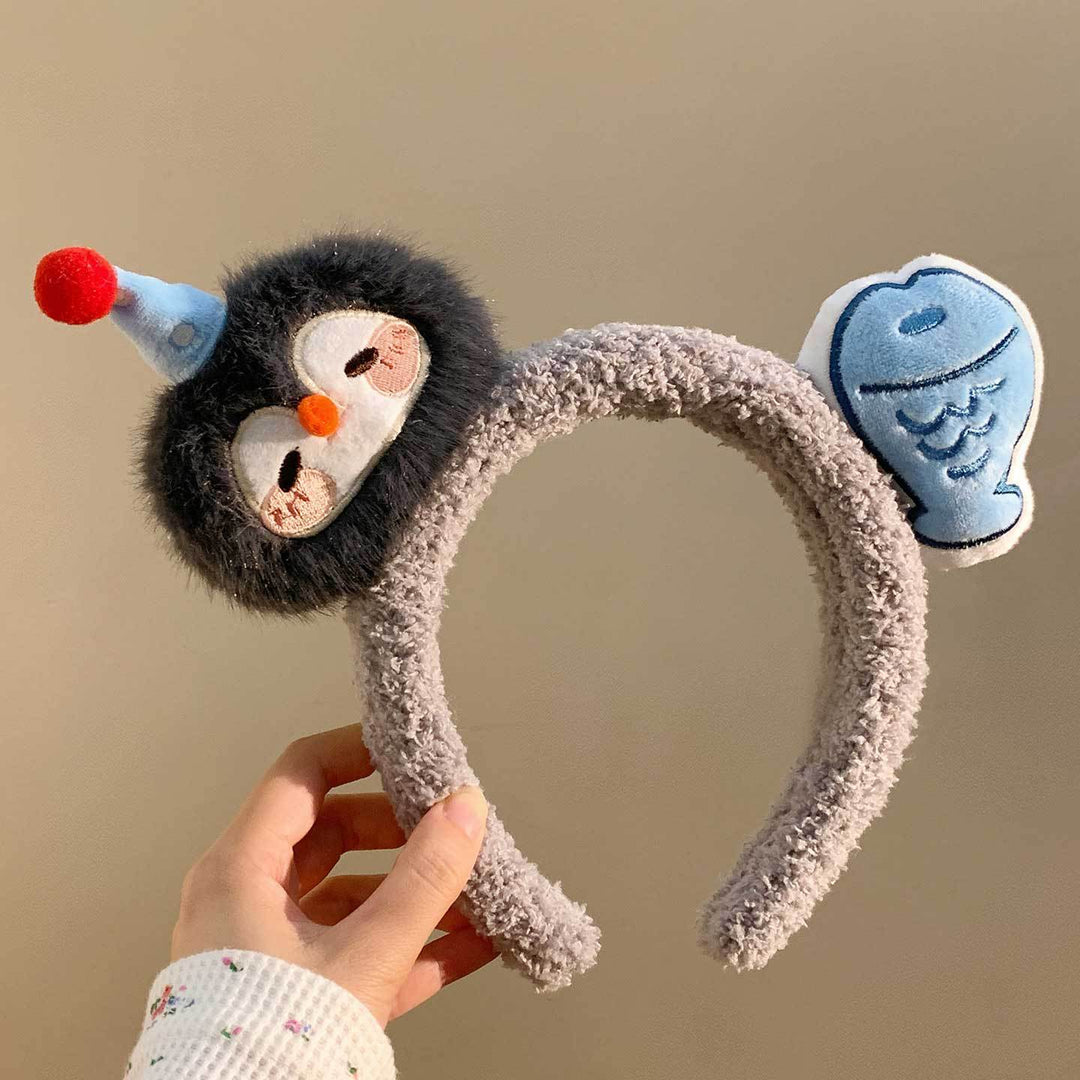 Plush Animal-Themed Hair Band Kalsten