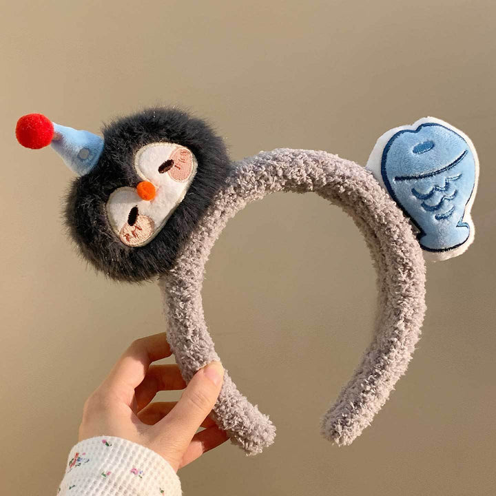 Plush Animal-Themed Hair Band Kalsten