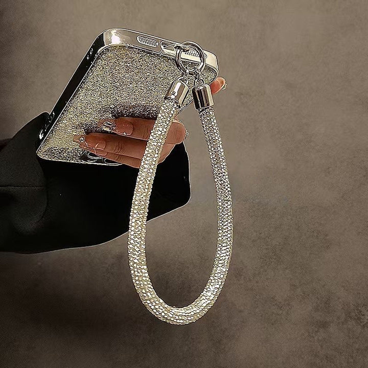 Rhinestone-Accented Handbag Strap Kalsten