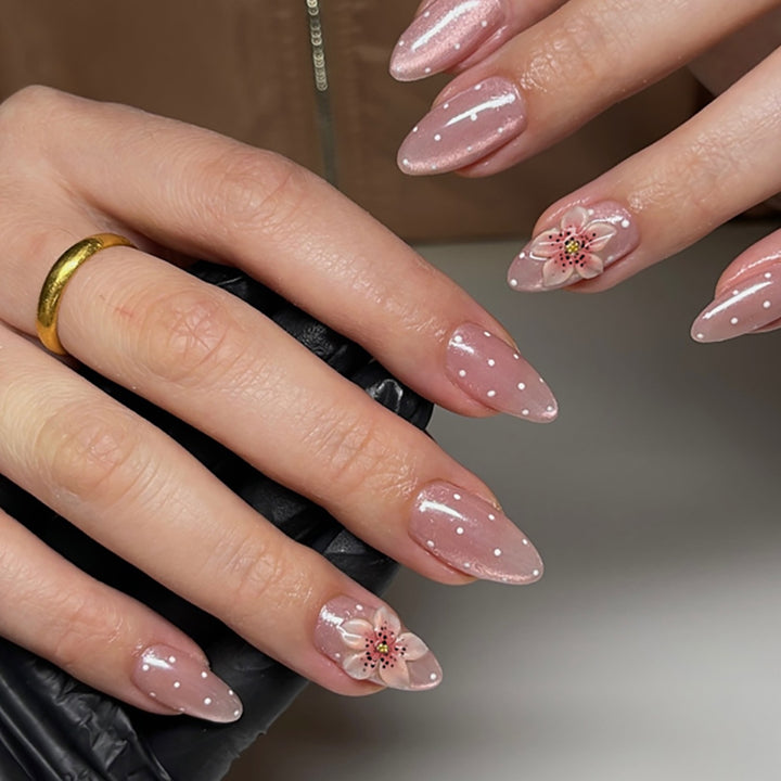 DIY Press-On Nail Tips Set with Glue and File