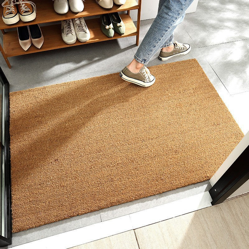 Unisex Leaf Pattern Entrance Mat Kalsten