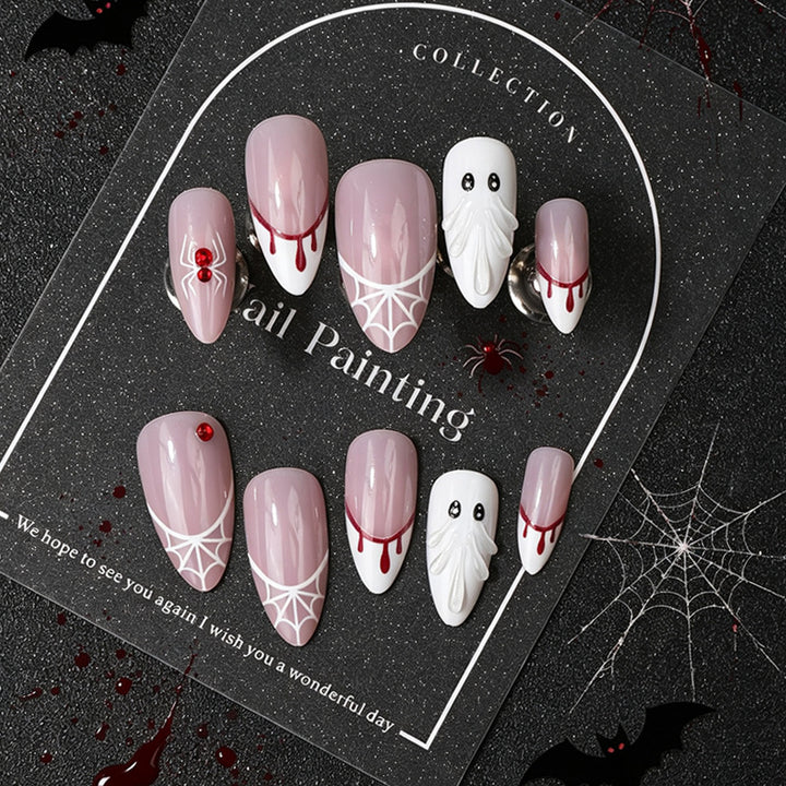Creative Halloween Themed Press-On Nail Set Kalsten