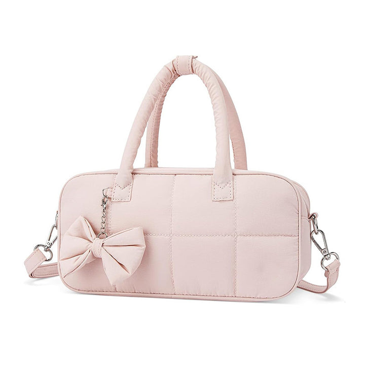 Padded handbag with stylish bow detail Kalsten