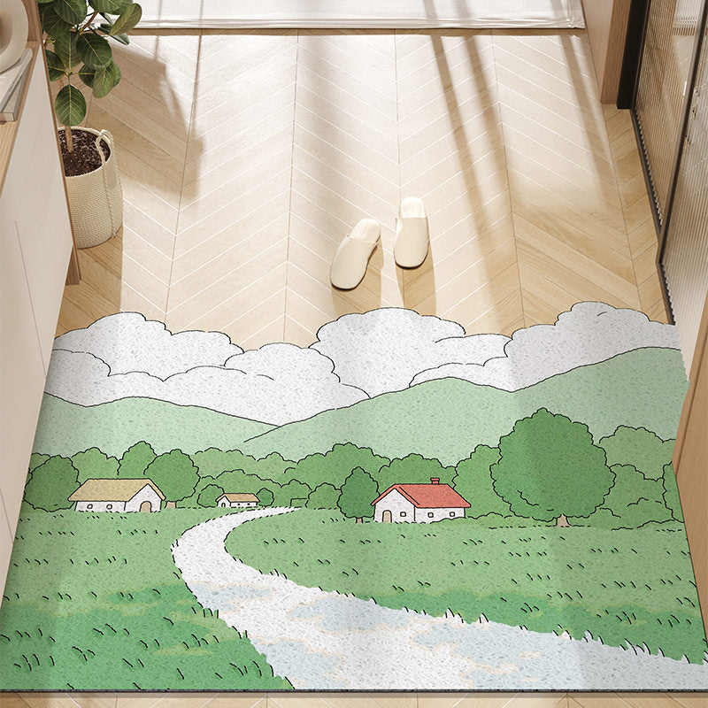 Cartoon Forest Animal Doormat Kalsten