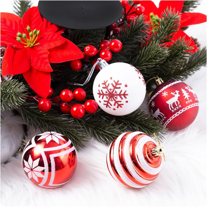 Festive Decorative Christmas Ornament Set Kalsten