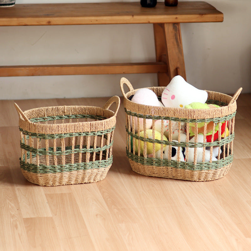 Handwoven storage basket Kalsten