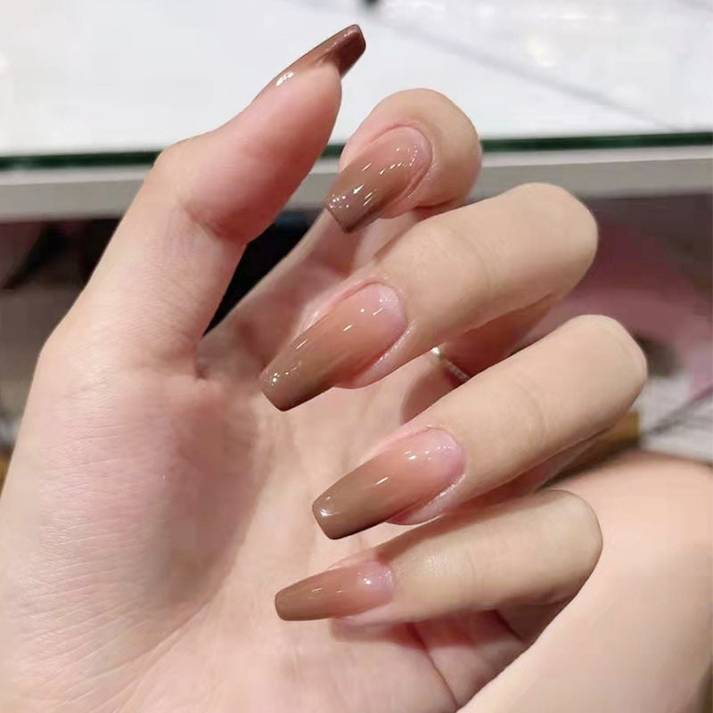 Artificial nails with elegant ombre effect Kalsten