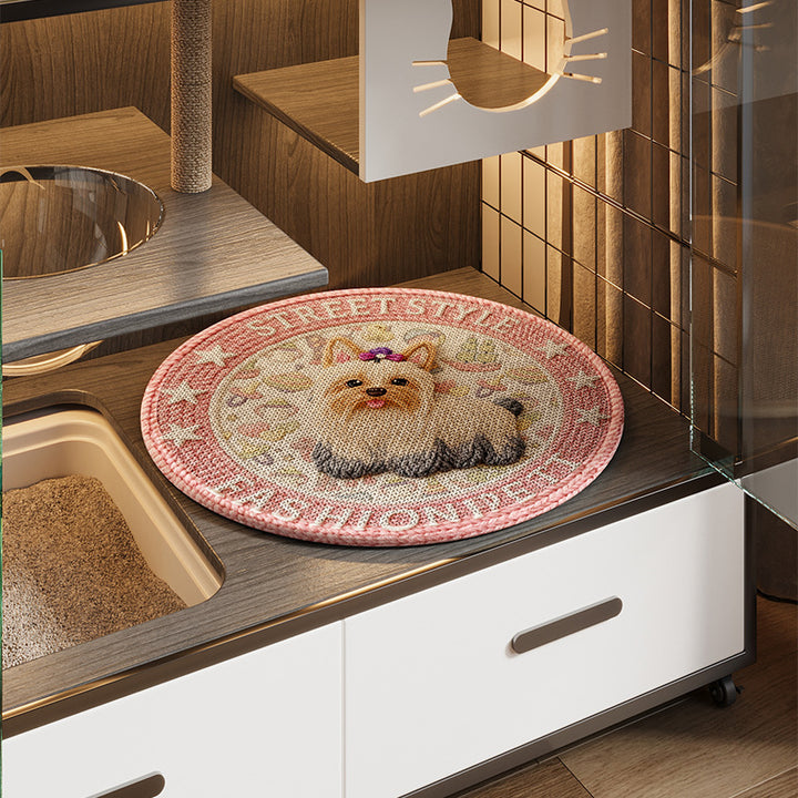 Soft and Durable Pet Food Mat Kalsten