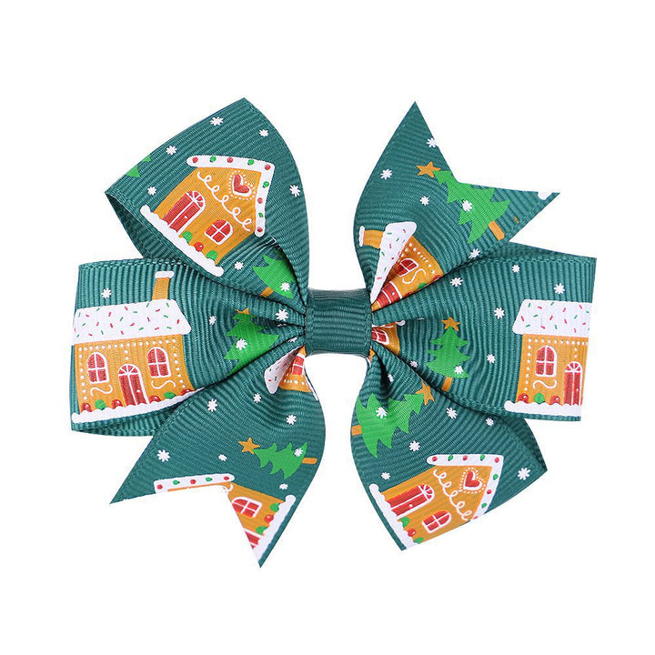 Festive Holiday Hair Bow Kalsten