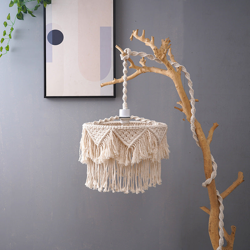 Macramé Pendant Light Shade Kalsten