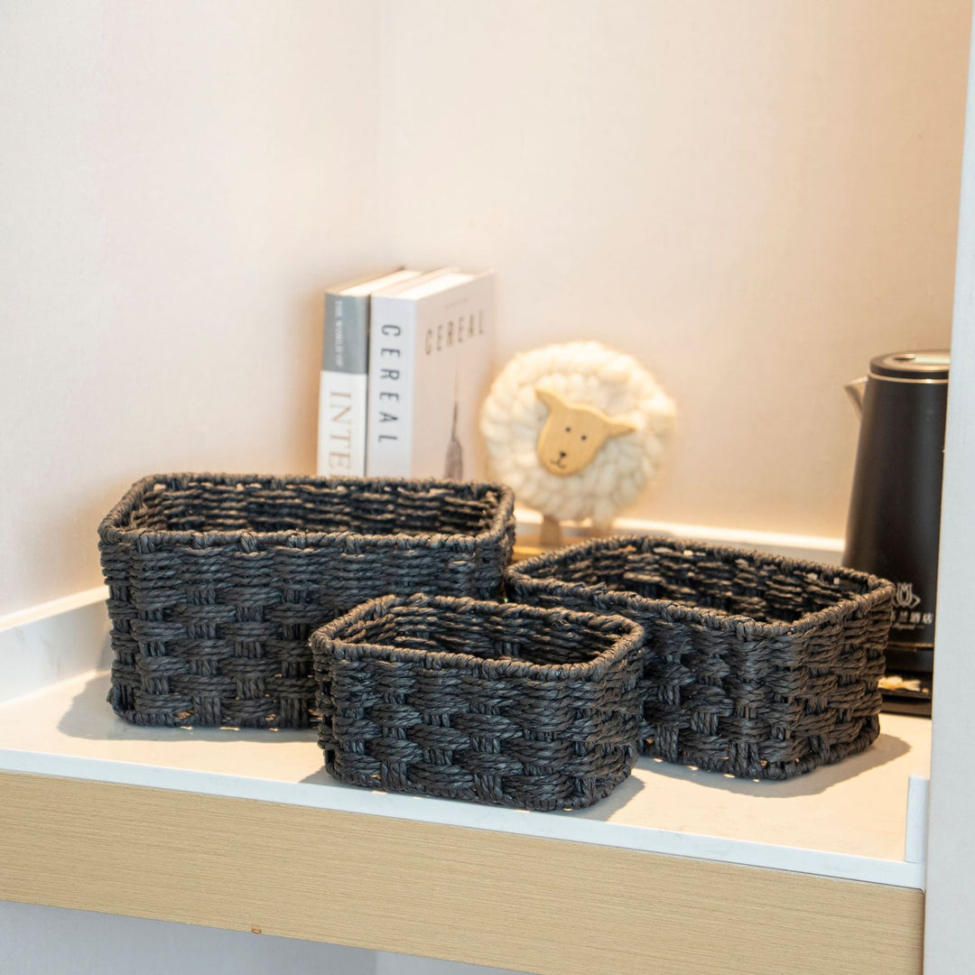 Multi-Purpose Woven Storage Baskets Kalsten