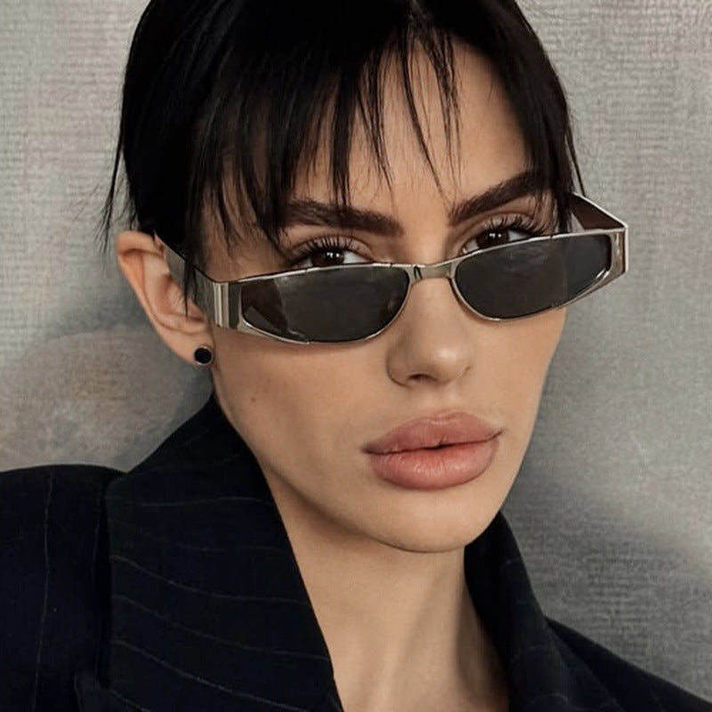 Women futuristic slim sunglasses Kalsten