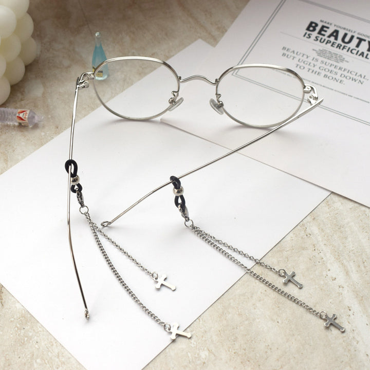 Durable Metal Eyewear Chain with Adjustable Fasteners Kalsten