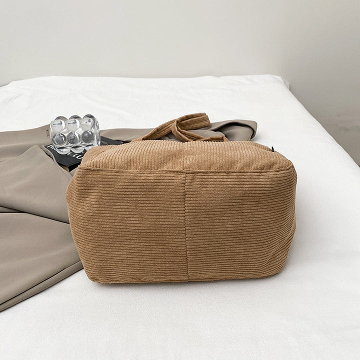 Corduroy Large Tote Bag