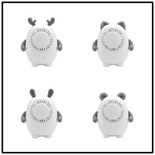 Unisex Portable Hand Fan in Cute Animal Design Kalsten