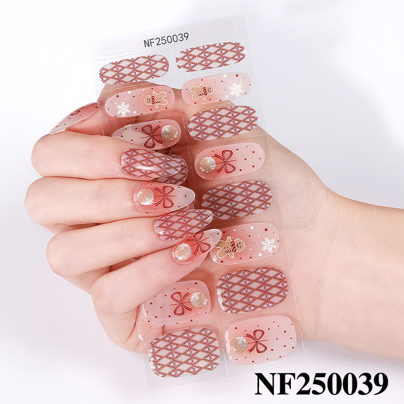 Festive-Themed Nail Art Stickers