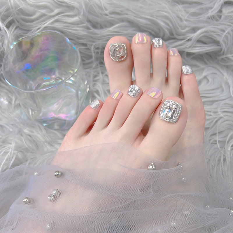 Luxury Rhinestone-Decorated Pedicure Set Kalsten