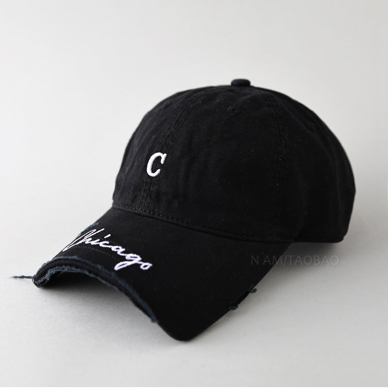 Men's Casual Distressed Baseball Cap Kalsten