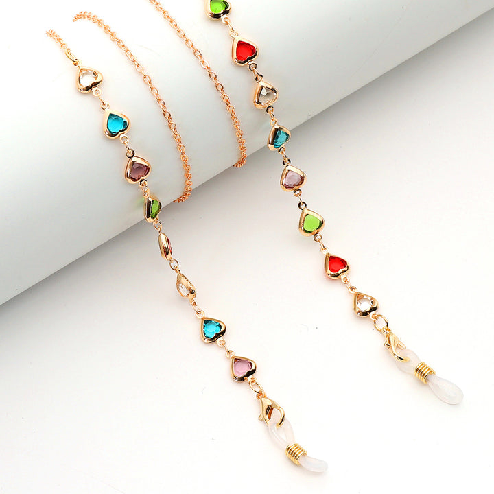 Heart-Shaped Eyewear Chain Kalsten