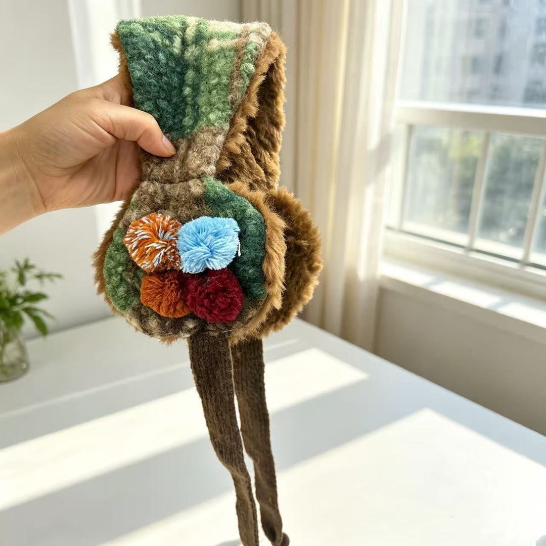 Cozy Floral Plush Headband Kalsten