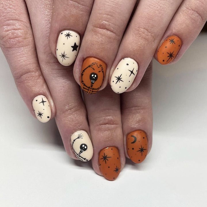 Artistic Themed Press-On Nail Collection Kalsten