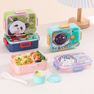 Fun-Themed BPA-Free Lunch Box Set