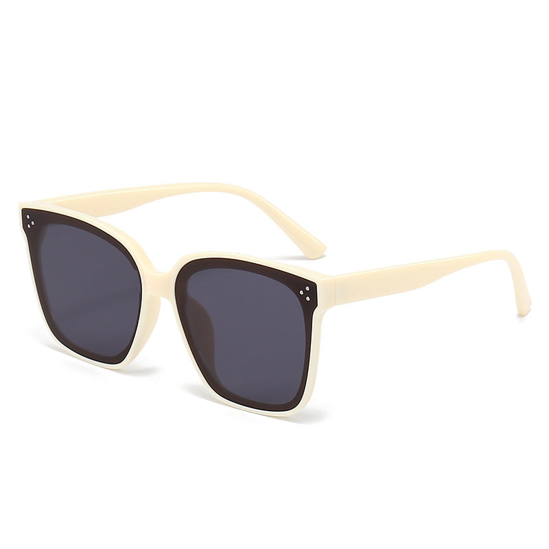 Oversized Geometric Frame Sunglasses
